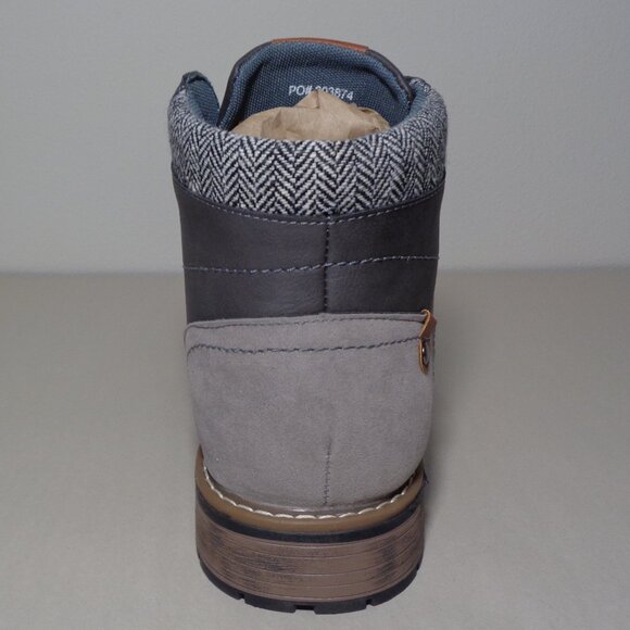 Vance Co. Size 10 M / MANZO / Grey / Ankle Boots / New Men\'s Shoes main image 6